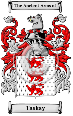 Taskay Family Crest/Coat of Arms
