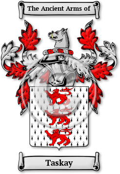 Taskay Family Crest Download (JPG) Legacy Series - 300 DPI