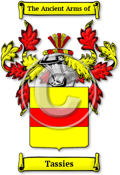 Tassies Family Crest Download (JPG) Legacy Series - 300 DPI