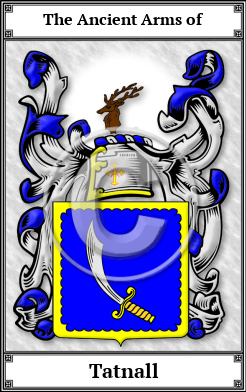 Tatnall Family Crest Download (JPG)  Book Plated - 150 DPI