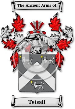Tetsall Family Crest Download (jpg) Legacy Series - 150 DPI