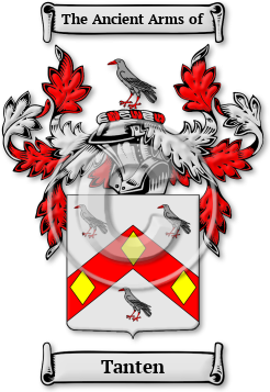 Tanten Family Crest Download (JPG) Legacy Series - 600 DPI