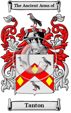 Tanton Family Crest Download (JPG) Heritage Series - 600 DPI