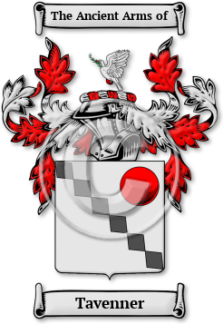 Tavenner Family Crest Download (jpg) Legacy Series - 150 DPI