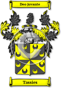 Tassies Family Crest Download (jpg) Legacy Series - 150 DPI