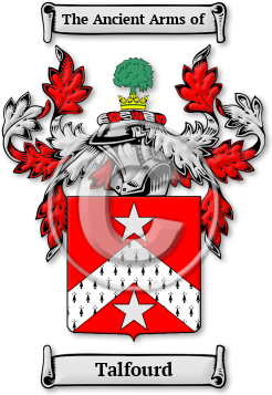 Talfourd Family Crest Download (JPG) Legacy Series - 600 DPI
