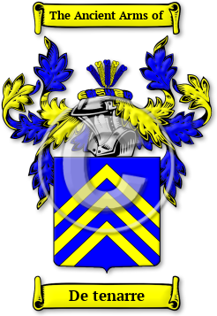 De tenarre Family Crest Download (jpg) Legacy Series - 150 DPI