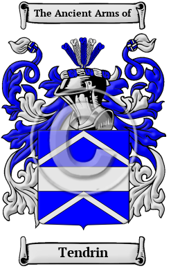 Tendrin Family Crest/Coat of Arms