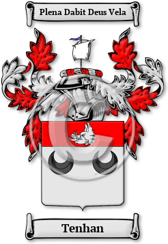 Tenhan Family Crest Download (jpg) Legacy Series - 150 DPI