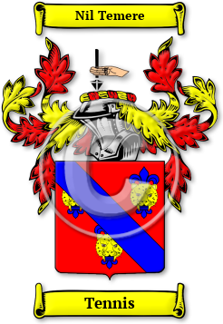 Tennis Family Crest Download (jpg) Legacy Series - 150 DPI