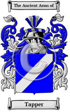 Tapper Family Crest Download (JPG) Heritage Series - 600 DPI