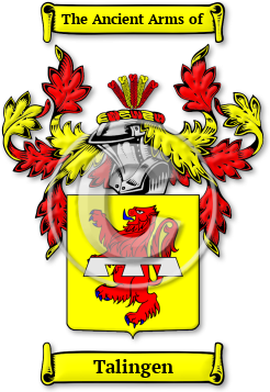 Talingen Family Crest Download (jpg) Legacy Series - 150 DPI