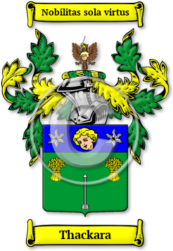 Thackara Family Crest Download (JPG) Legacy Series - 600 DPI