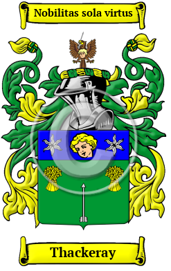 Thackeray Family Crest/Coat of Arms
