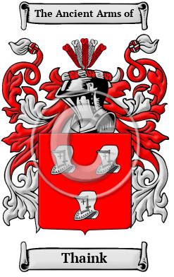 Thaink Family Crest/Coat of Arms