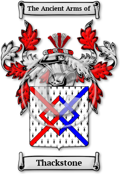 Thackstone Family Crest Download (jpg) Legacy Series - 150 DPI