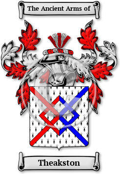 Theakston Family Crest Download (jpg) Legacy Series - 150 DPI
