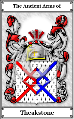 Theakstone Family Crest Download (JPG)  Book Plated - 150 DPI