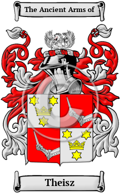 Theisz Family Crest Download (JPG) Heritage Series - 600 DPI