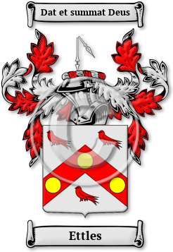 Ettles Family Crest Download (JPG) Legacy Series - 600 DPI
