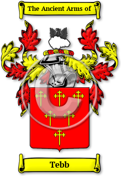 Tebb Family Crest Download (JPG) Legacy Series - 600 DPI