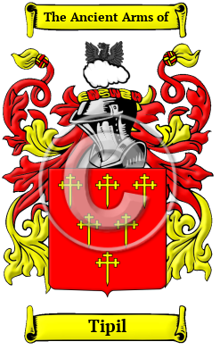 Tipil Family Crest Download (JPG) Heritage Series - 300 DPI