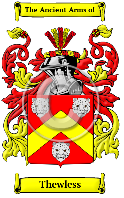 Thewless Family Crest/Coat of Arms