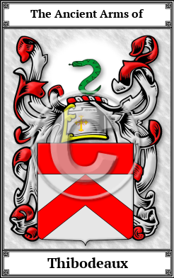 Thibodeaux Family Crest Download (JPG)  Book Plated - 150 DPI