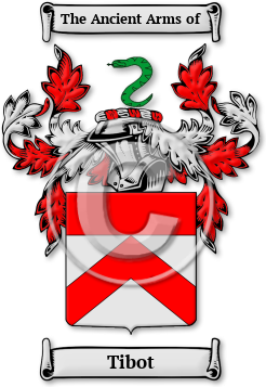 Tibot Family Crest Download (jpg) Legacy Series - 150 DPI