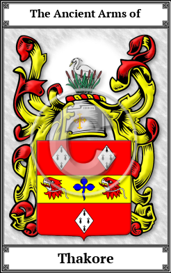 Thakore Family Crest Download (JPG)  Book Plated - 150 DPI