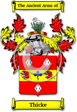 Thicke Family Crest Download (JPG) Legacy Series - 600 DPI