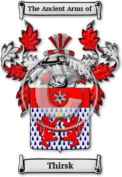 Thirsk Family Crest Download (jpg) Legacy Series - 150 DPI