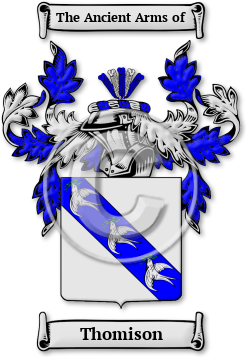 Thomison Family Crest Download (JPG) Legacy Series - 600 DPI