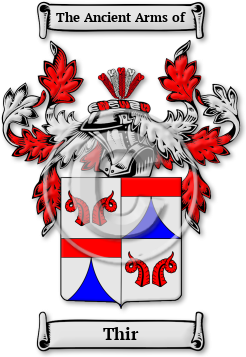 Thir Family Crest Download (JPG) Legacy Series - 600 DPI