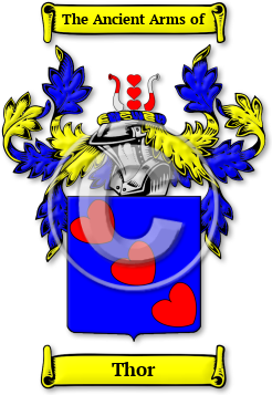 Thor Family Crest Download (jpg) Legacy Series - 150 DPI