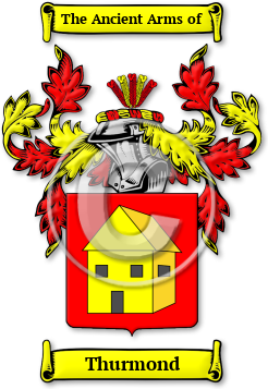 Thurmond Family Crest Download (jpg) Legacy Series - 150 DPI