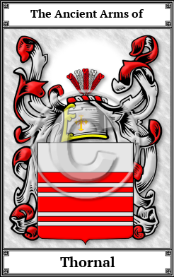 Thornal Family Crest Download (JPG)  Book Plated - 150 DPI