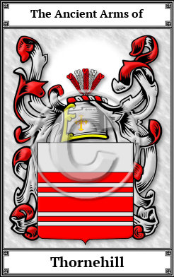 Thornehill Family Crest Download (JPG)  Book Plated - 150 DPI
