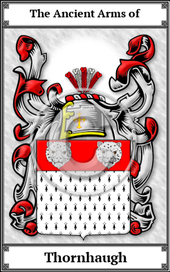 Thornhaugh Family Crest Download (JPG)  Book Plated - 150 DPI
