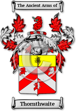 Thornthwaite Family Crest Download (jpg) Legacy Series - 150 DPI
