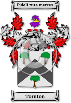 Tornton Family Crest Download (jpg) Legacy Series - 150 DPI