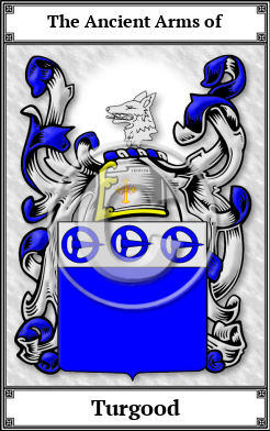 Turgood Family Crest Download (JPG)  Book Plated - 150 DPI