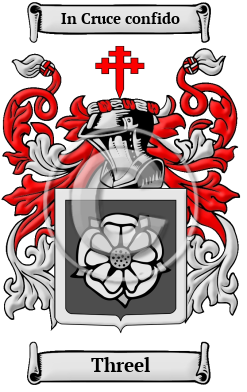 Threel Family Crest Download (JPG) Heritage Series - 600 DPI