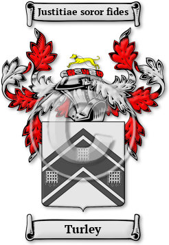 Turley Family Crest Download (jpg) Legacy Series - 150 DPI