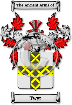 Twyt Family Crest Download (jpg) Legacy Series - 150 DPI
