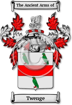 Twenge Family Crest Download (JPG) Legacy Series - 600 DPI