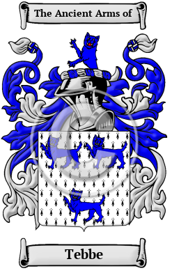 Tebbe Name Meaning, Family History, Family Crest & Coats of Arms