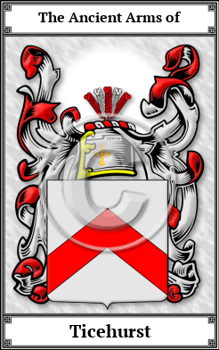 Ticehurst Family Crest Download (JPG)  Book Plated - 150 DPI