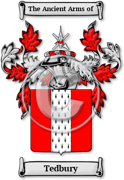 Tedbury Family Crest Download (jpg) Legacy Series - 150 DPI