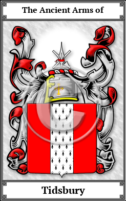 Tidsbury Family Crest Download (JPG)  Book Plated - 150 DPI